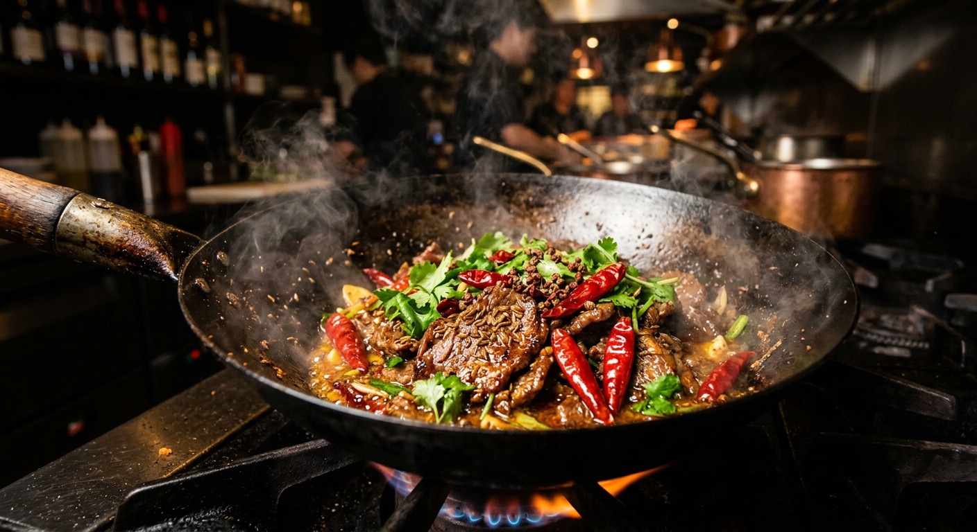 Spicy Cumin Beef Stir-fry